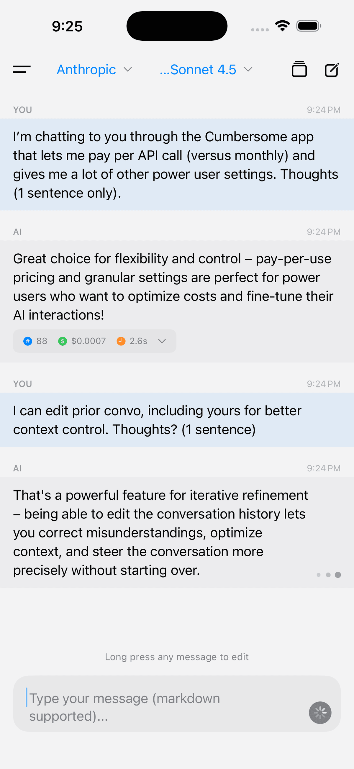 Cumbersome API keys settings