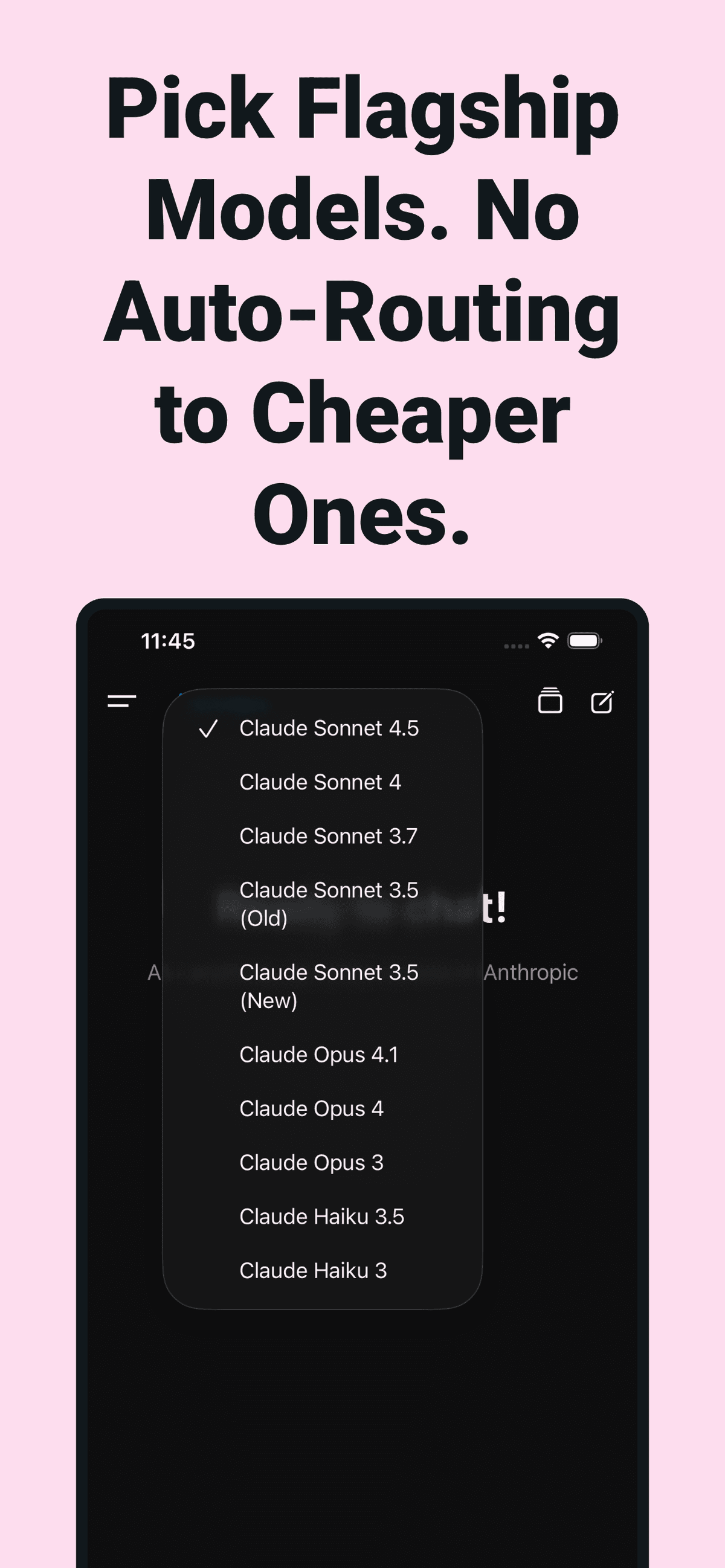 Sync conversations via your personal iCloud