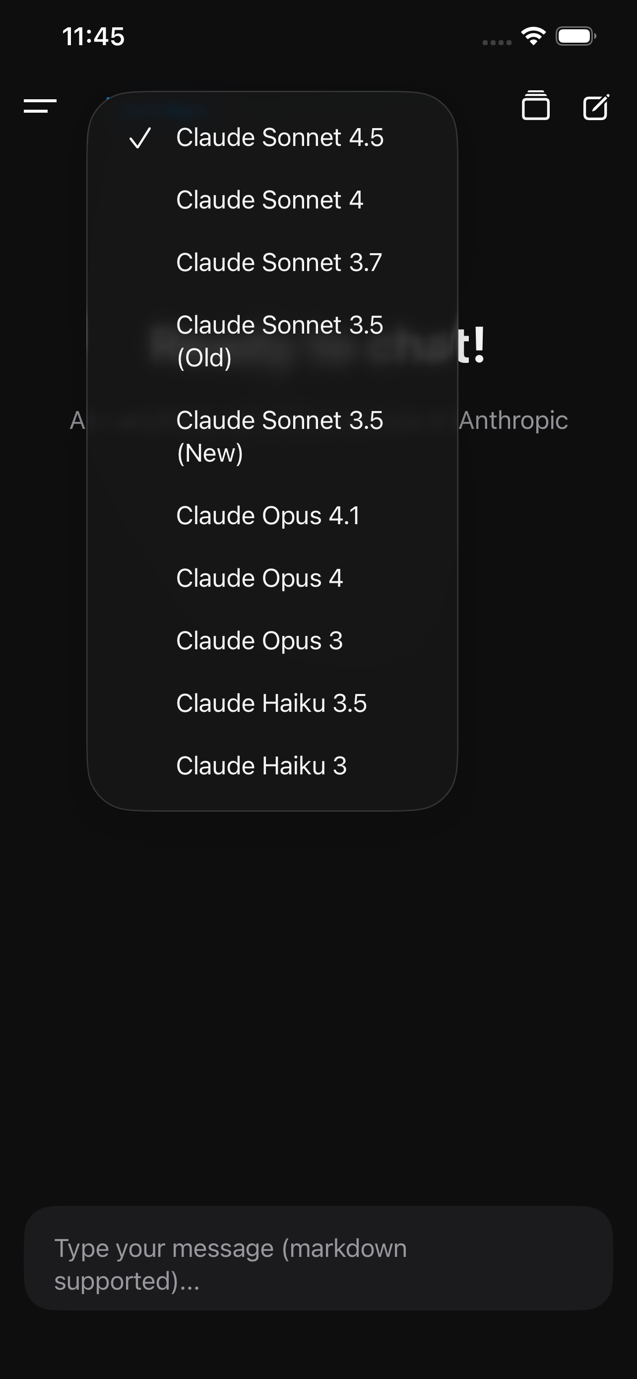 Pick any flagship AI model - no auto-routing to cheaper versions